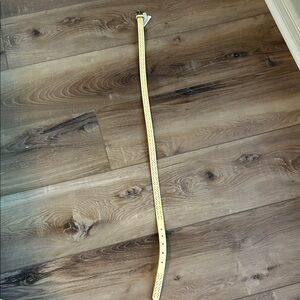 Target Women's Light Yellow Perforated Belt